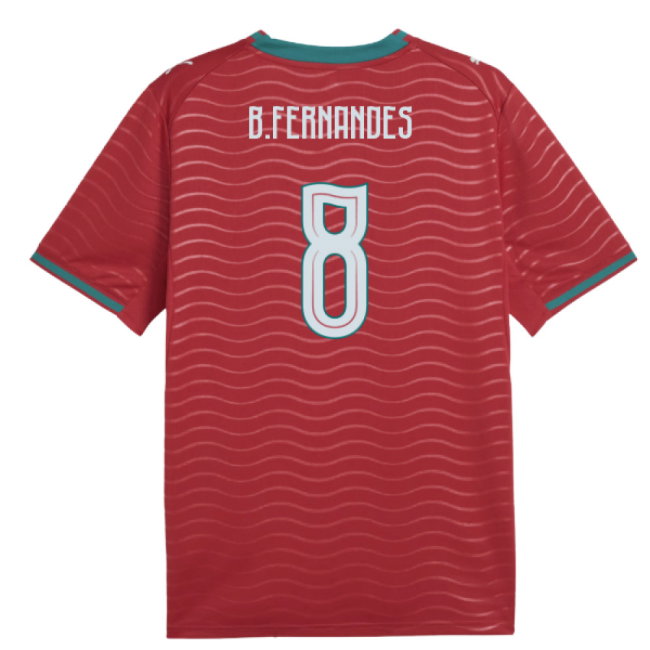 2026-2027 Portugal Home Shirt (B.Fernandes 8)-SoccerKits Hub | Buy Soccer Jerseys Online